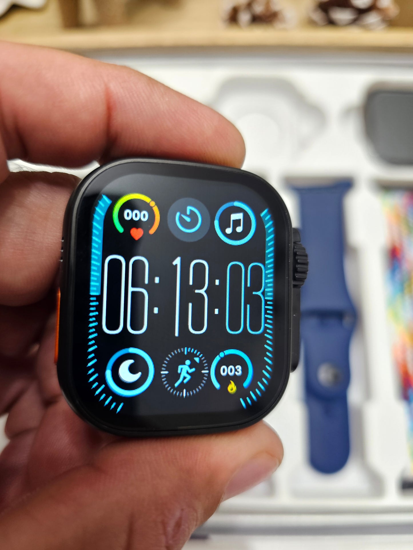 Combo de 3 Smartwatch+ Earphones+ 7 correas