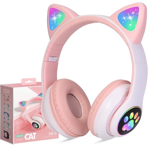 Cat Headphones Bluetooth