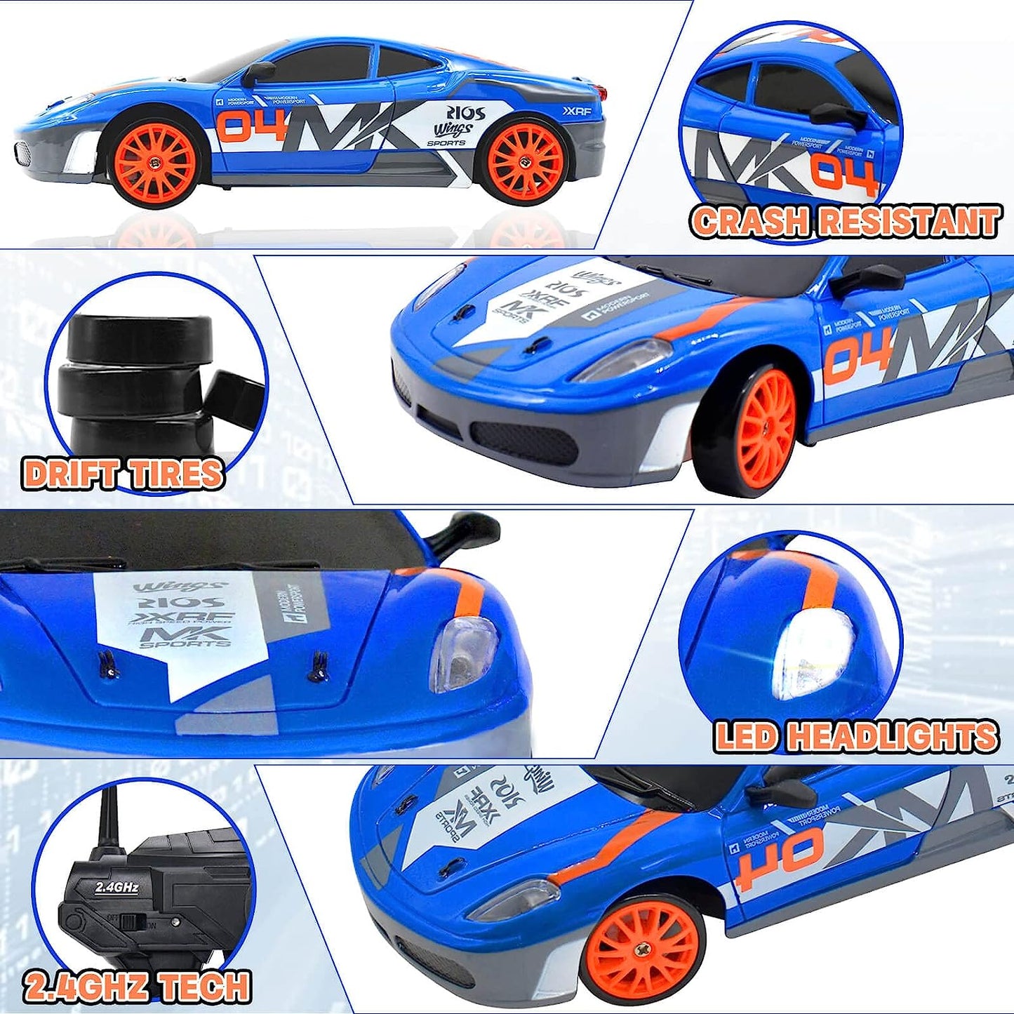 RC Drift car 1:24 Scale
