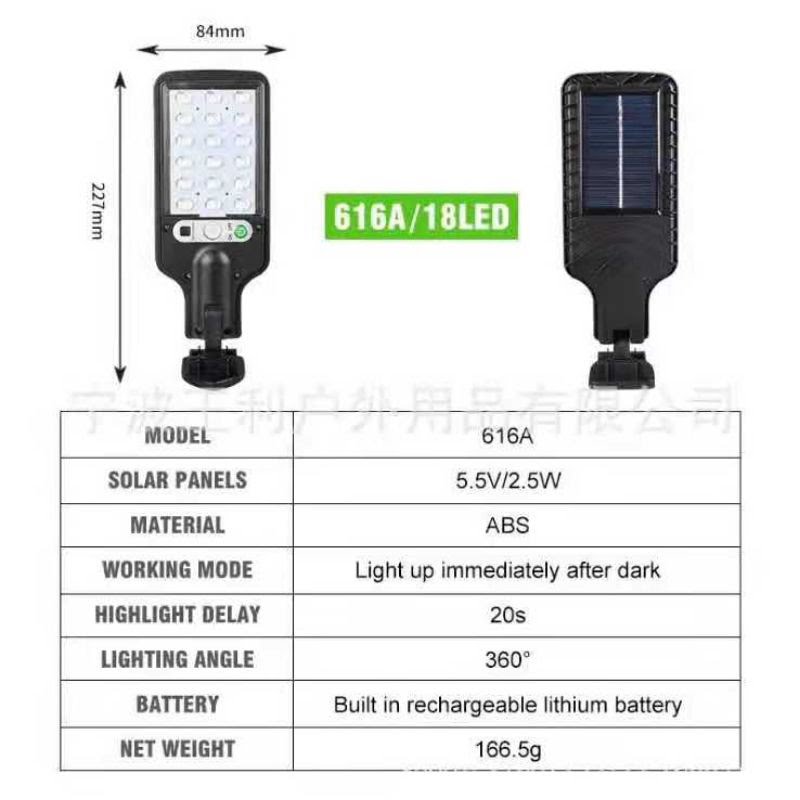 Foco Solar 18 Led