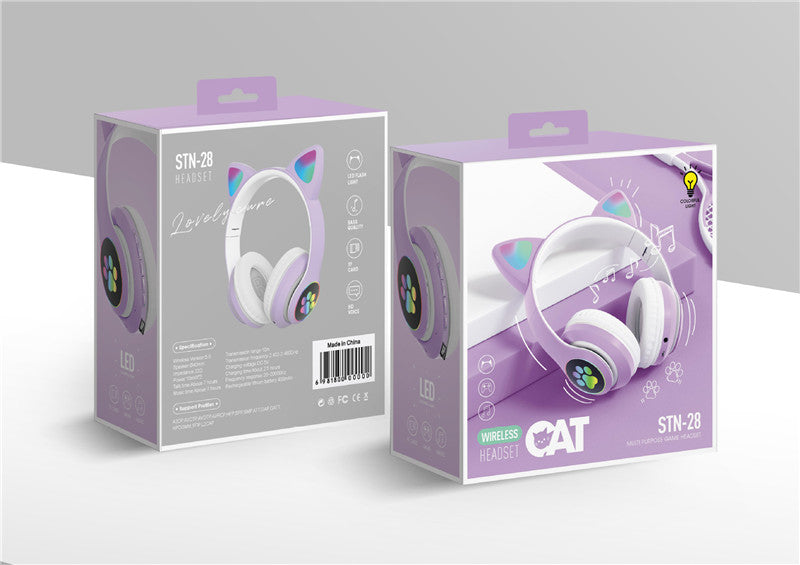 Cat Headphones Bluetooth