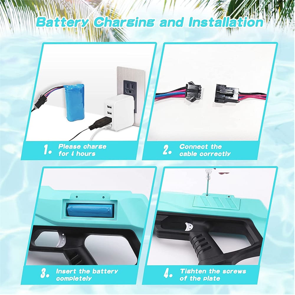 Electric Water gun with tank