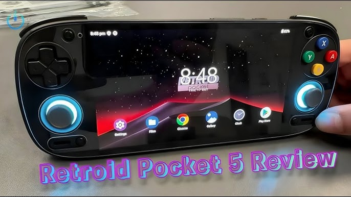 New Retroid Pocket 5 + Programación de La Casa del Android 256gb SD