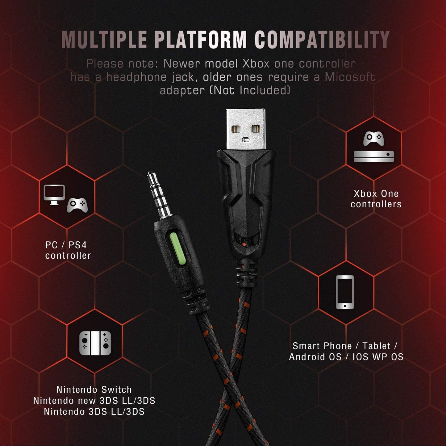 Gaming Headset RUNMUS 7.1 HD
