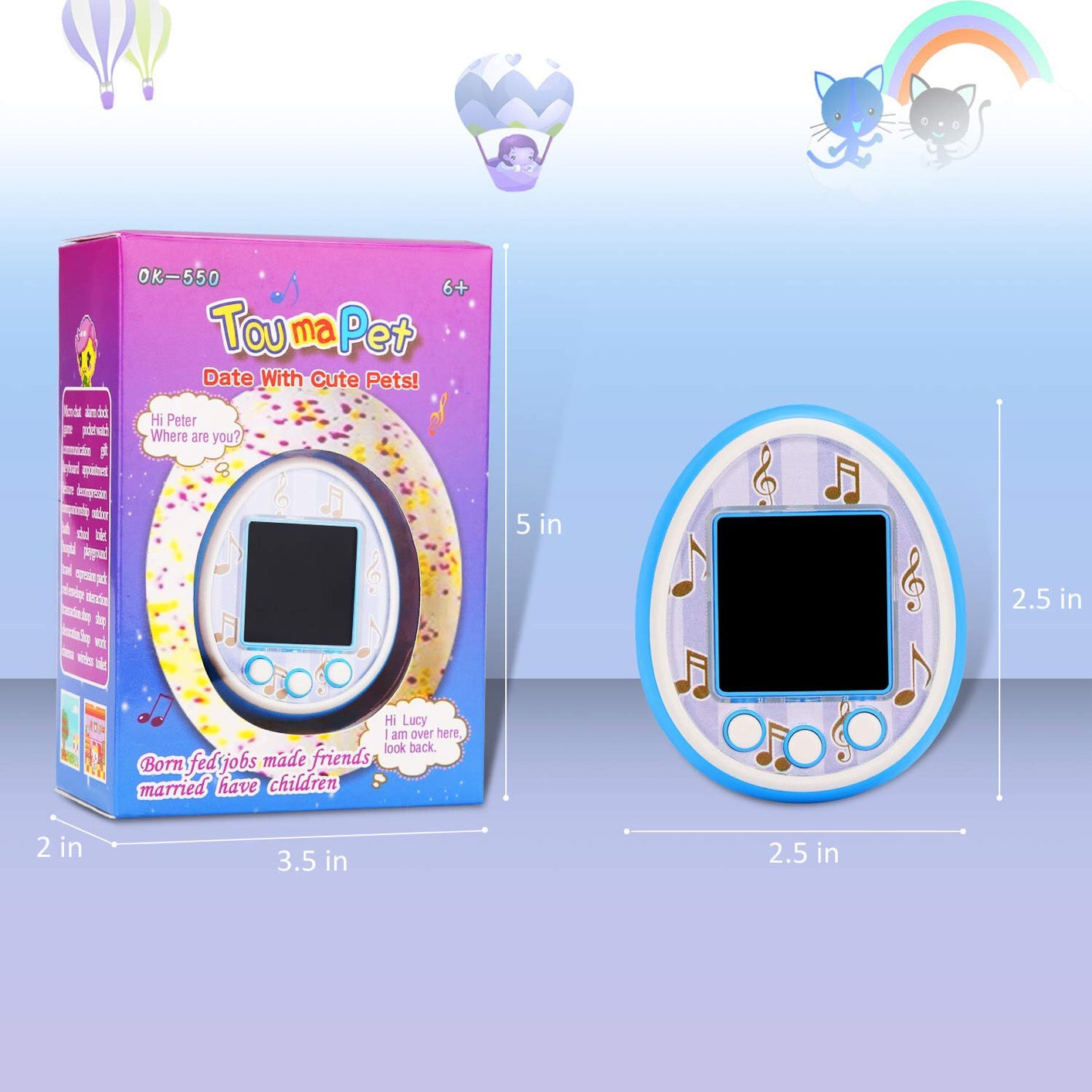NUEVOS TOU MA PET COLORS